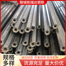 20#异型钢管外六角内圆厚壁异型钢管冷拔异型空心管精密钢管