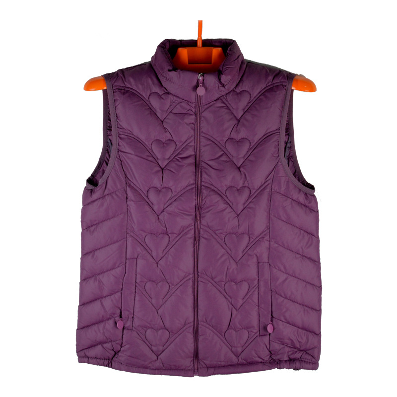 Demi-season down jacket with down