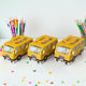 New European-style creative candy box homecoming season party school bus candy box entrance celebration children's day gift box