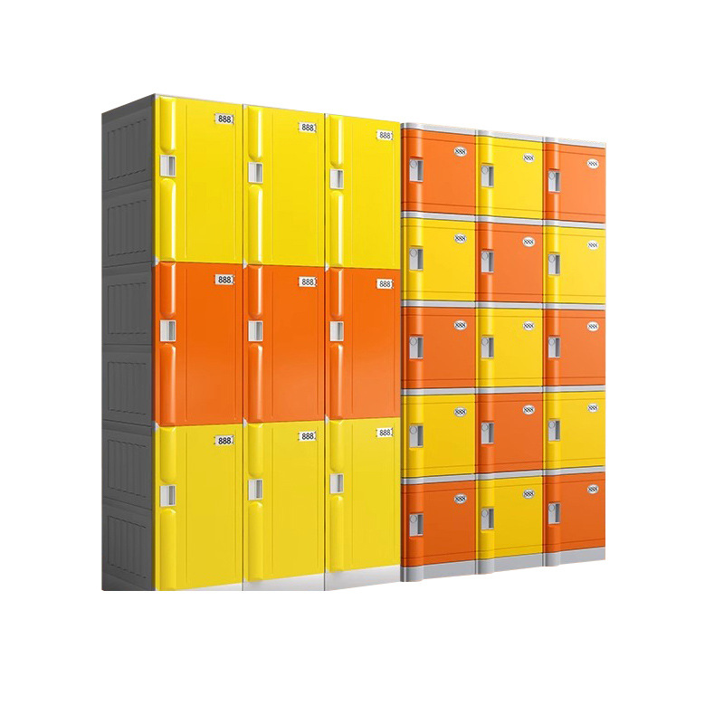Transfronterizos ABS vestuario de plástico jardín de infantes escolares mochila gabinete piscina gimnasio armario de color impermeable