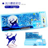 Universal children's cartoon plastic pencil case for elementary school students for boys, internet celebrity