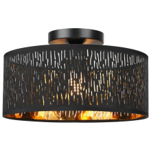 中山灯具-布艺吊灯吸顶灯卧室客厅过道玄关书房吸吊两用复古风