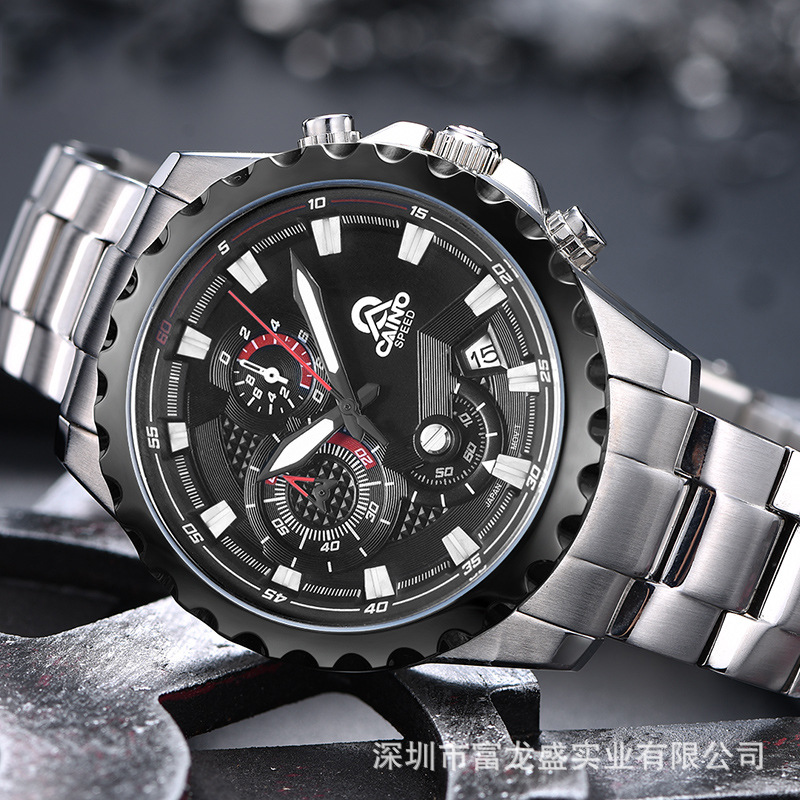 CAINUOS overseas hot new quartz men's sports watch multi-functional trend explosive wrist watch CA308