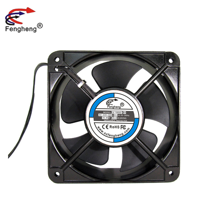 18CM工业风扇 18060散热风扇 含油滚珠轴承110V220V交流风扇
