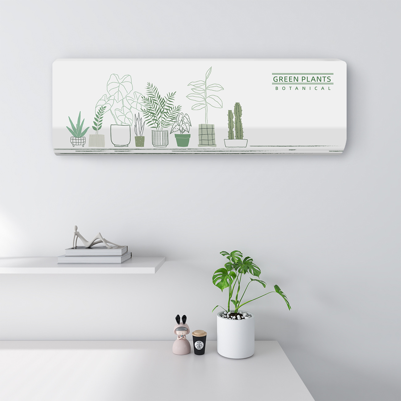 Aire acondicionado cubierta a prueba de polvo 2024 nueva cubierta de aire acondicionado colgante tipo colgante general Glimie todo incluido Haier cubierta de aire acondicionado