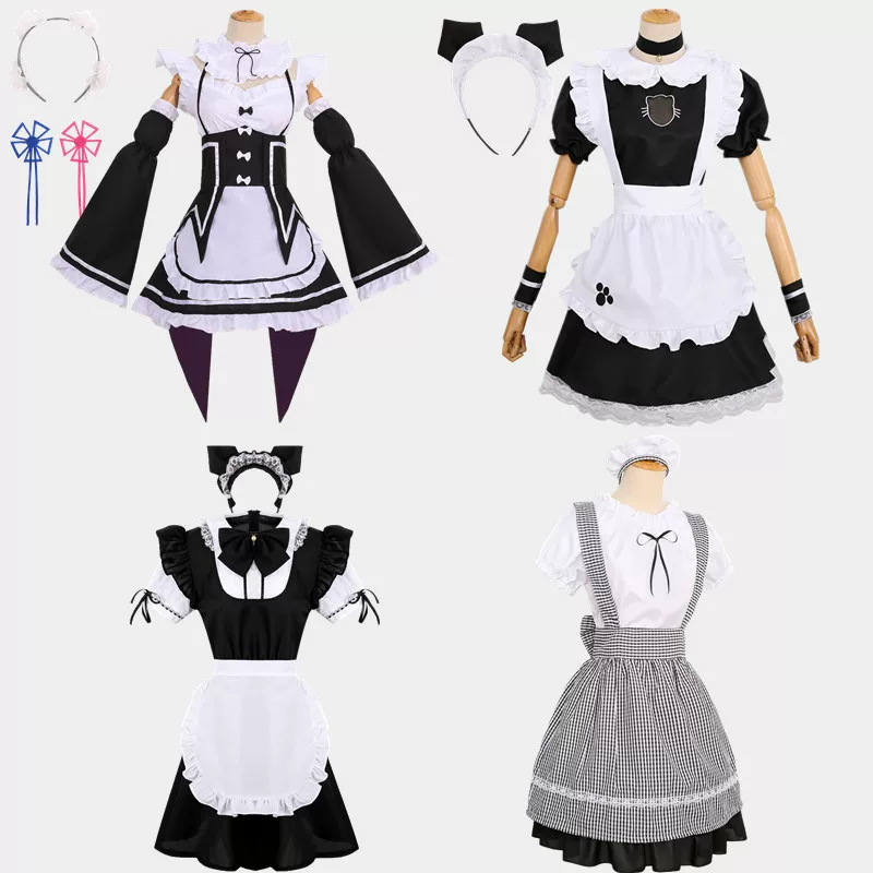 Cute uniform, cosplay, Lolita style