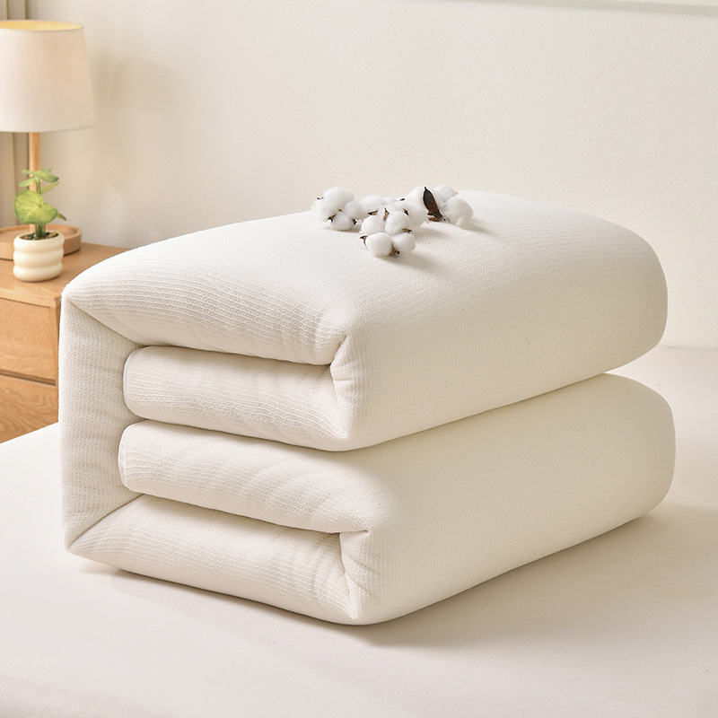 Xinjiang Long-Staple Cotton Quilt Core Pure Cotton Quilt Double Spring Autumn Winter Quilt Core Dormitory Mattress Bedding Warm