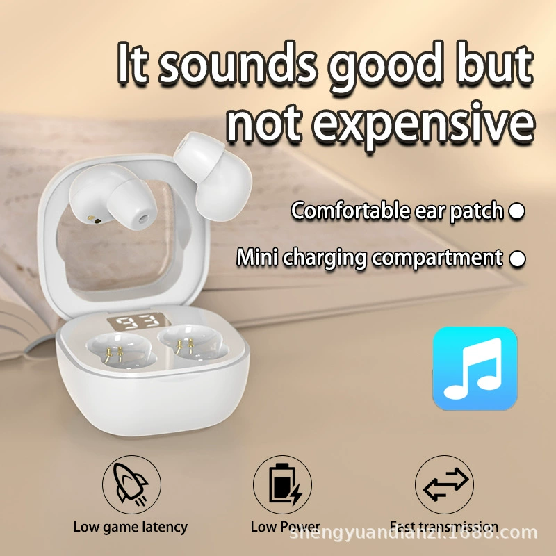Cross-border hot selling sk19 Bluetooth headset in-ear wireless noise reduction ultra-small mini sleep tws headset mini style