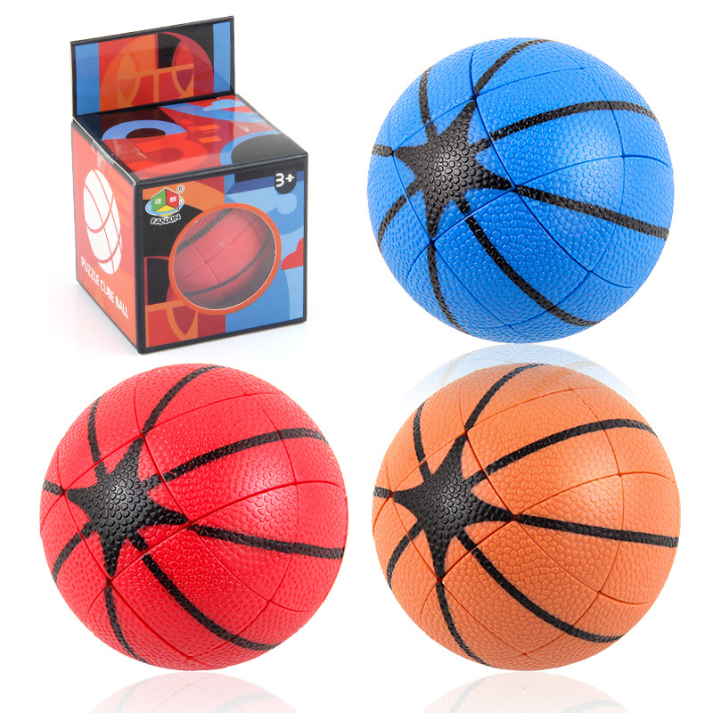 Panxin niños inteligencia creativa de forma especial de baloncesto Cubo de Rubik nuevo exótico ventilación descompresión juguetes de exportación transfronteriza FX8804