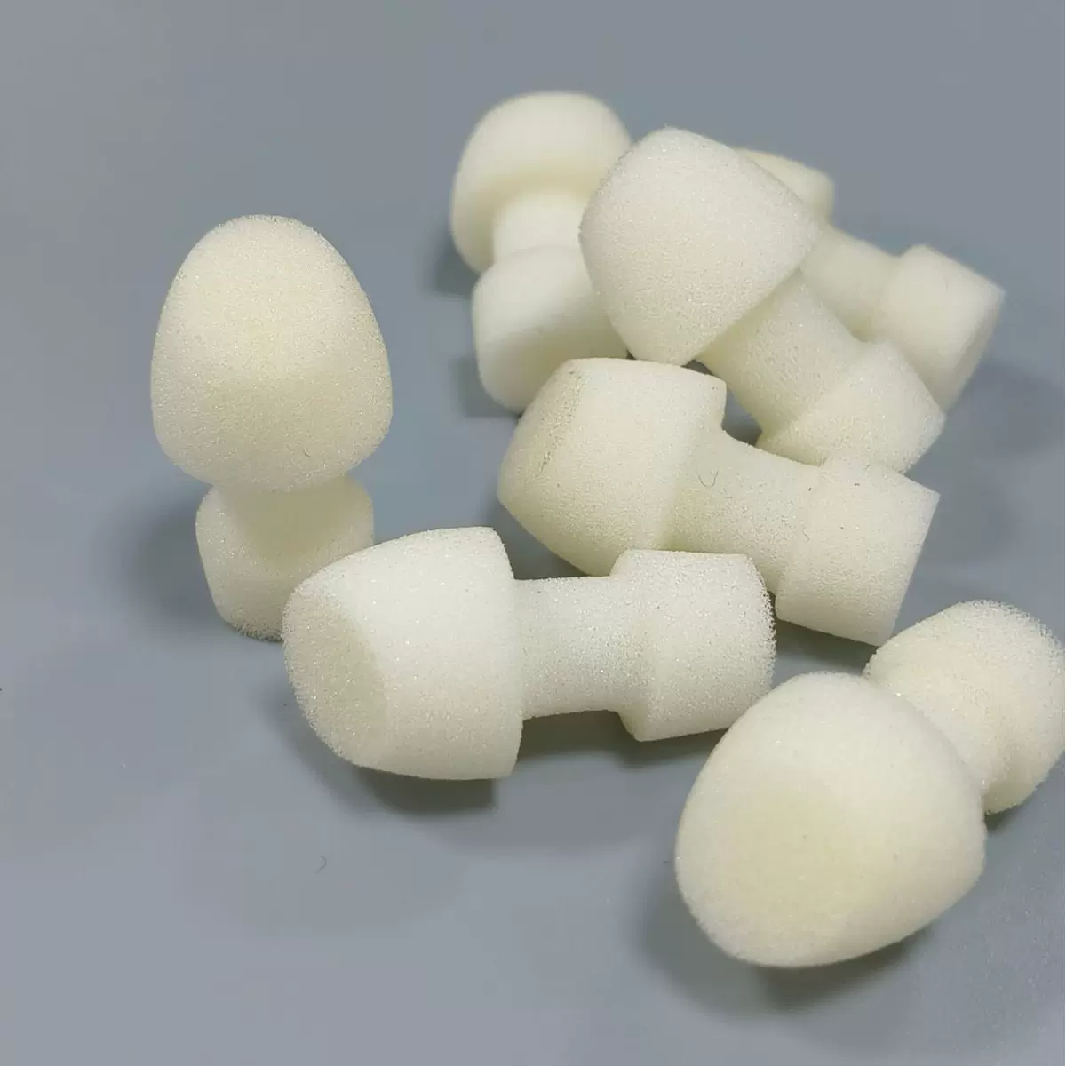 斜切唇釉海棉头唇彩笔头一刀切彩妆工具遮瑕子弹头定制加工美容