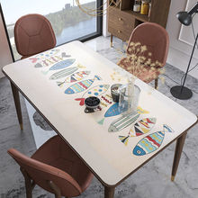 軟玻璃桌面墊桌墊桌布防油免洗防燙PVC輕奢網紅餐桌台布茶幾