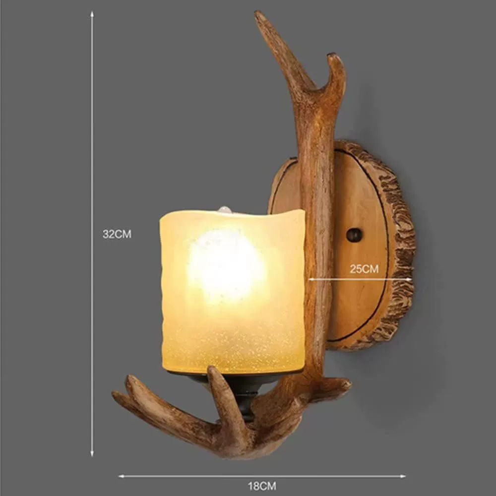 Retro sconce, creative lights, lantern for bed for mirror, front headlights, American style