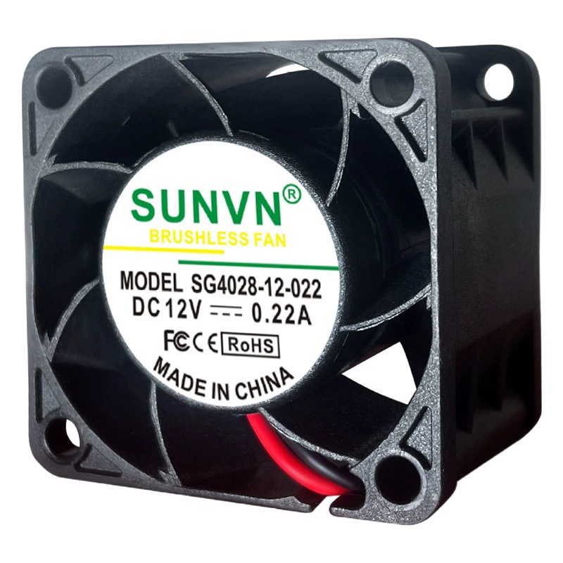 Yitengda 4028 шариковый усилитель вентилятора постоянного тока 5 В 12 В 24 В нагнетатель инверторный Вентилятор охлаждения камина