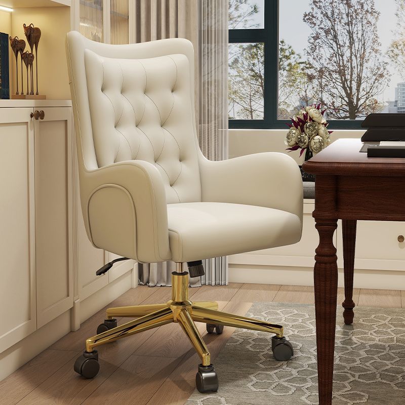 Nail Art Computer Chair, Simple Swivel Chair, Home Study Chair, Office Chair, Live Streaming Makeup Chair