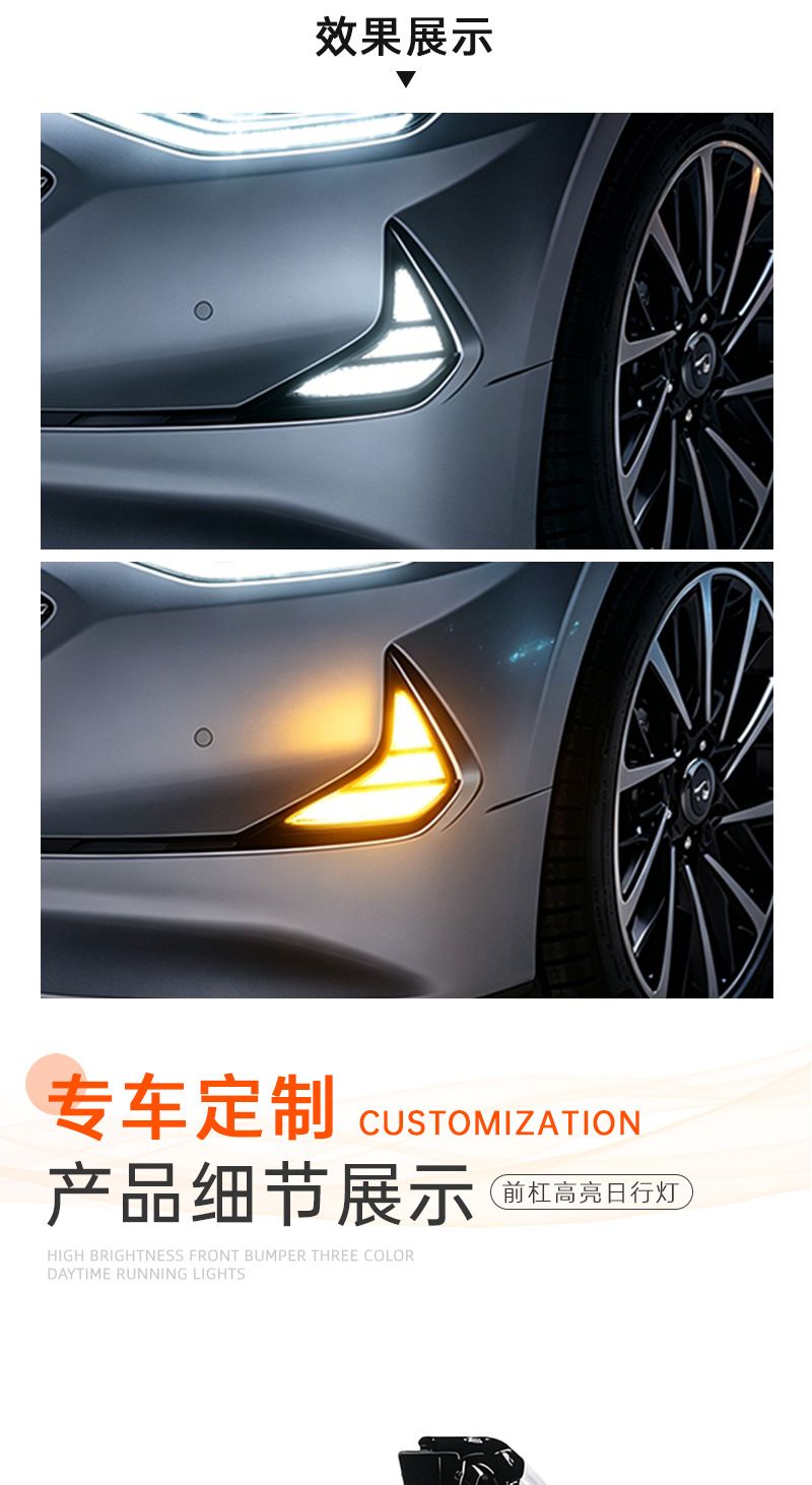 Suitable for 20-21 Hyundai Sonata 10th generation daytime running lights
