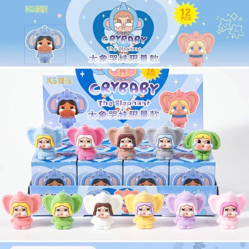 泣き虫の赤ちゃんブラインドボックスCRYBABY涙の工場ブラインドボックスギフト車載漫画キャラクターブースバブルマートトレンドブラインドボックス|undefined