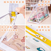 Capacious high quality pencil case, cartoon cute storage system for elementary school students