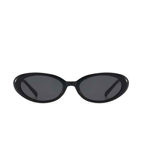 [Metal hinge] Small frame egg-shaped European and American sunglasses men's retro new cross-border glasses UV protection sun glasses 