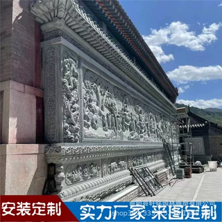 花岗岩浮雕大理石人物汉白玉石雕浮雕墙石材壁画天然石纯手工仿古