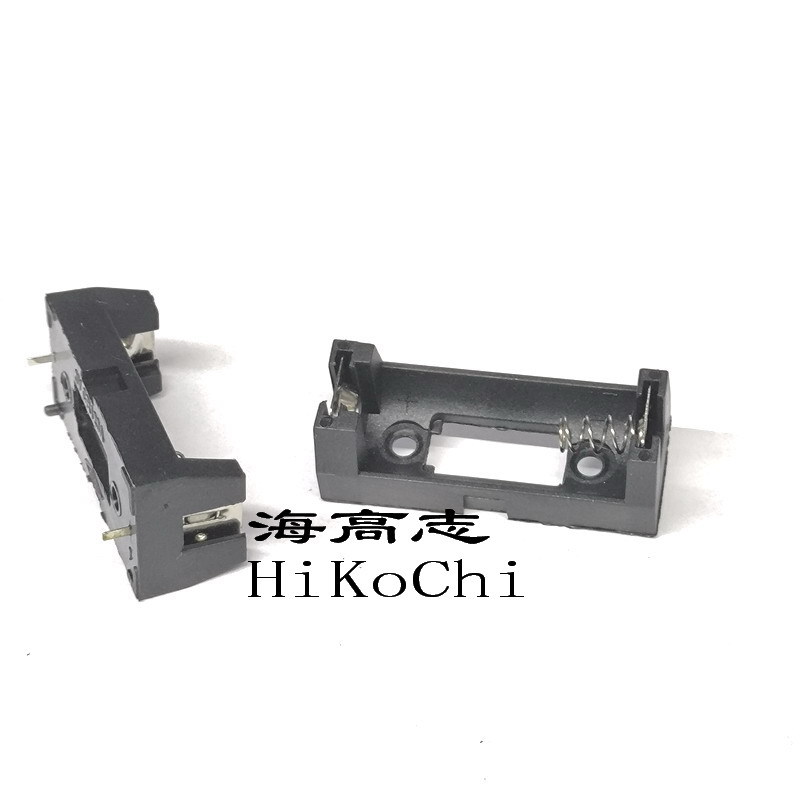 电池座 16340 17345 CR123A 弹簧电池扣 dip 插件
