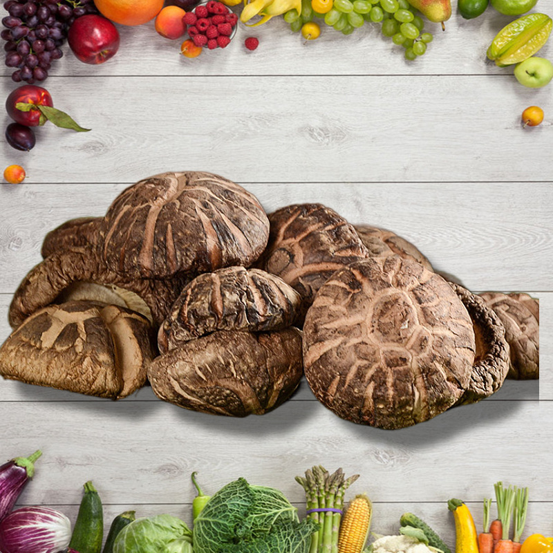 Fujian Dried Goods, Yajuda Big Flower Mushroom, Direct Supply from Grown Area, New Year Gift, Wholesale and Group Purchase