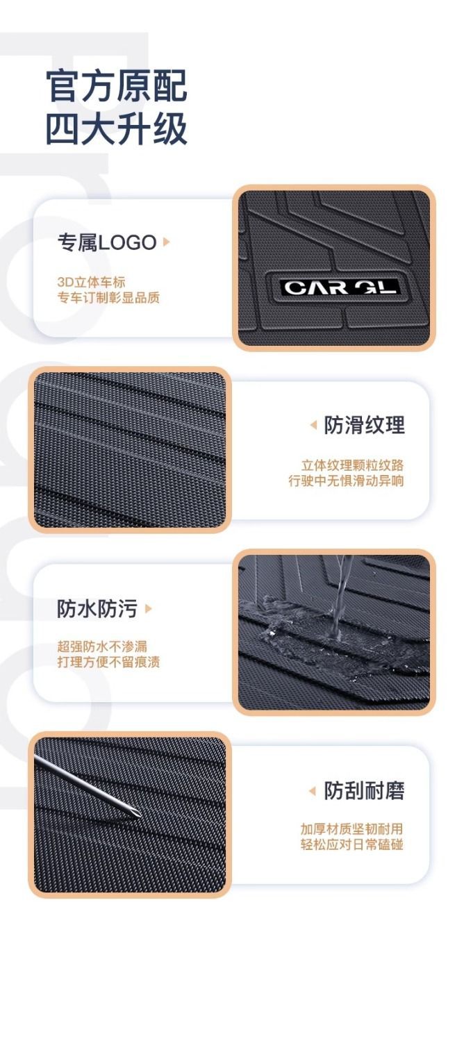 Applicable to BYD Song LDMi Trunk Mat 25 Surrounding Song L Trunk Mat 24 Interior Automotive Supplies