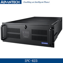 研華IPC-623容錯式20槽4U黑色工業控制計算機雙AC輸入冗余電源