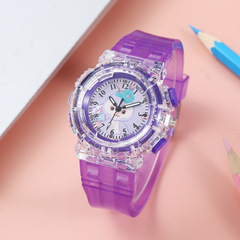 星黛露兒童表卡通遊戲動漫周邊系列七彩電子發光可愛幼兒學生手錶