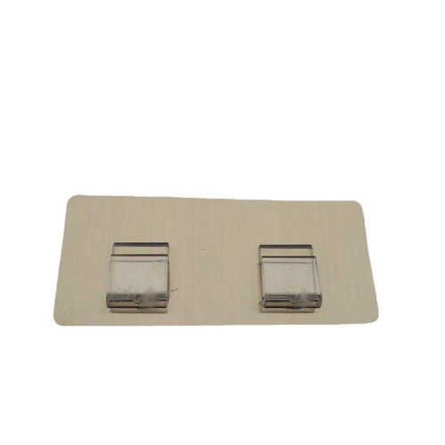 Traceless patch flat buckle solid claw buckle stainless steel storage rack U-shaped flat iron buckle strong traceless accessories
