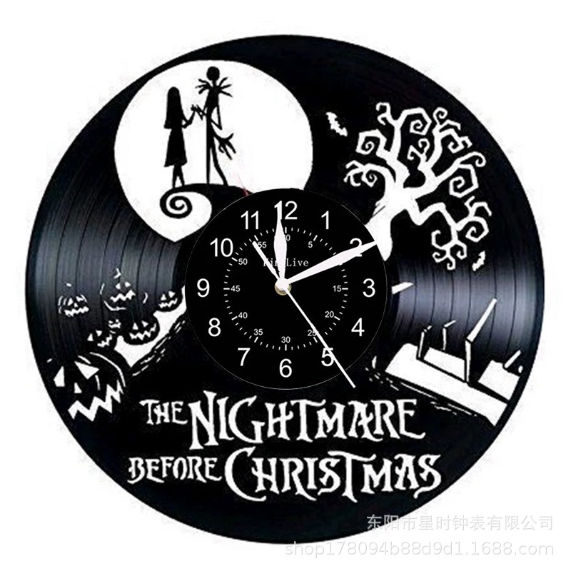 Reloj de pared grabado de vinilo personalizado Retro decoración de la sala de estar arte de pared reloj antiguo reloj de casa