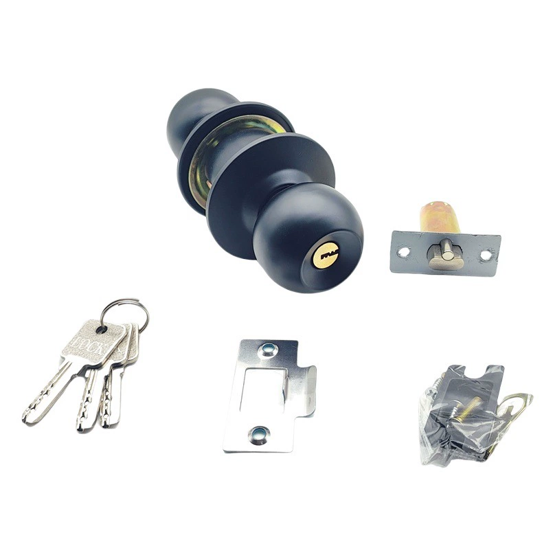 Производитель изготавливает дверные замки: шарнирный замок 587SS из нержавеющей стали, цилиндровый замок 5871 из меди, красный античный бронзовый матовый черный.