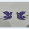 A pair of magpies (purple)