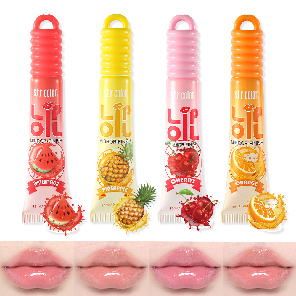 s.f.r color fábrica de venta directa diluir el lápiz labial de marca labial base humectante brillante hidratante relajante aceite labial de fruta image 2