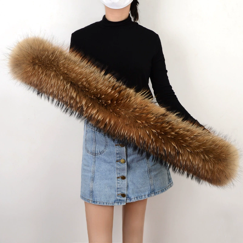 Clothing accessory natural fur sable source factory wholesale