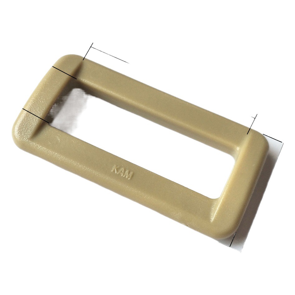 Inner Diameter 3.8cm Plastic Buckle with Thickened Two-Level Adjustment Buckle, Bag Accessories Buckle, Plastic Buckle 1.5inch