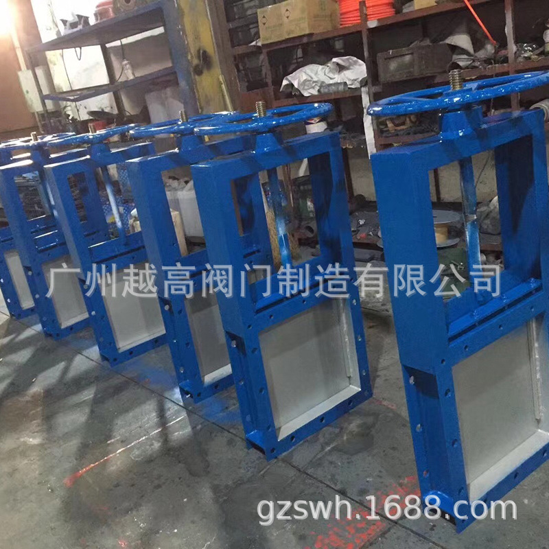 电动插板阀沟渠排水闸阀门气动不锈钢卸料闸板阀排污水手动闸门阀