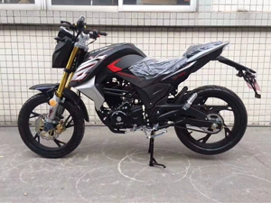 AK150Cc 169Cc EFI iki təkərli yanacaq motosiklet, lisenziyalı