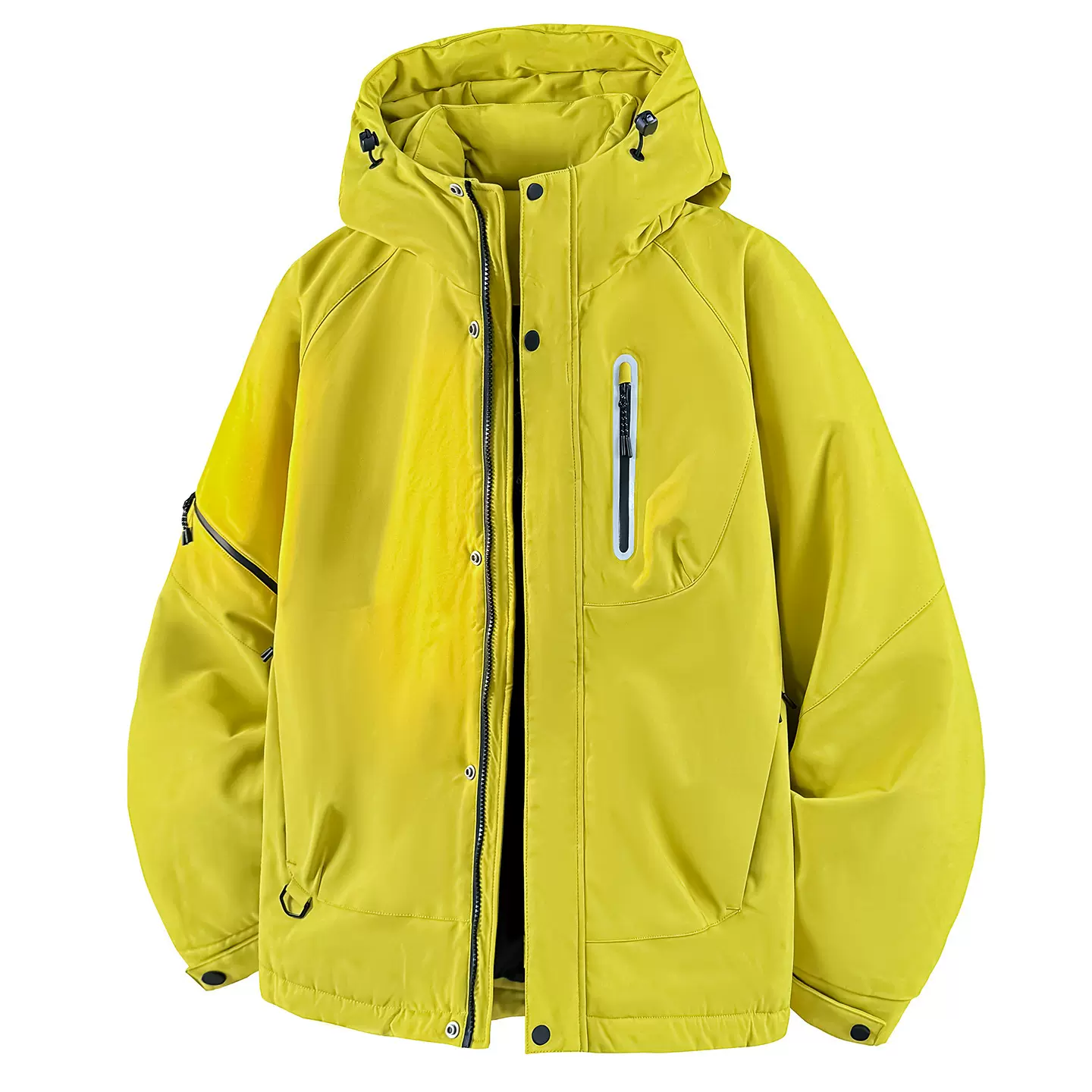 90%绒新国标白鸭绒羽绒服男款冬季宽松派克服加厚连帽外套男