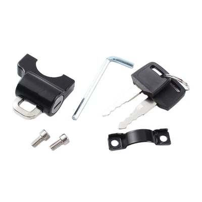 Motorcycle Helmet Lock, Helmet lock