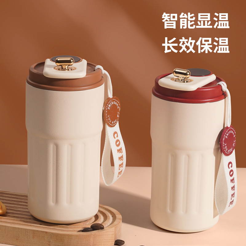 2025 new digital coffee cup high color value male and female students 316 stainless steel intelligent temperature measuring cup wholesale 2025 new digital coffee cup high color value male and female students 316 stainless steel intelligent temperature measuring cup wholesale