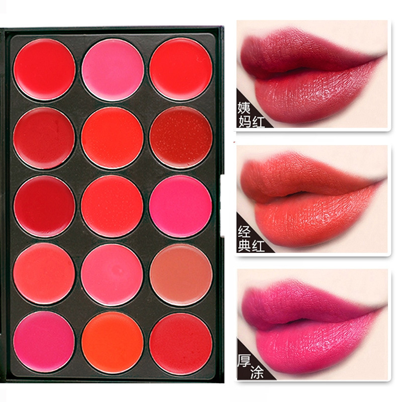 MISS ROSE 15 color Velvet Matte Lip Gloss Lip Glaze non-stick Cup lipstick waterproof moisturizing moisturizing lipstick lip gloss