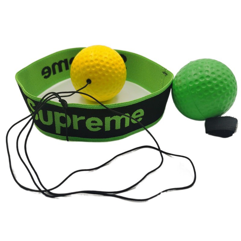 Boxing reaction ball agility trainer children's concentration training head-mounted rebound ball with rope reaction ball