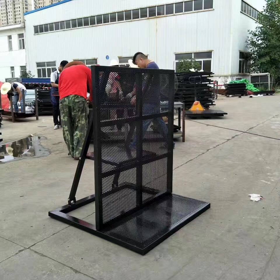 防爆铁马护栏演出移动折叠围栏活动隔离护栏临时舞台防撞铁马护栏