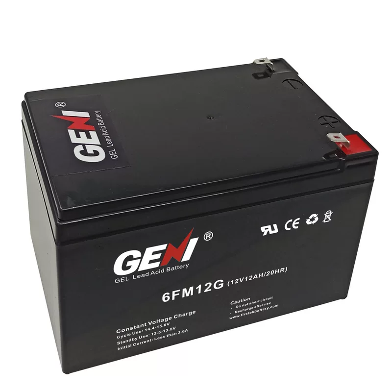 12V12AH самопроизводственная полюсная plate коллагеновая батарея гелевый свинцово-кислотный аккумулятор