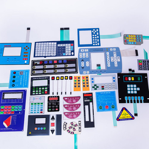 Manufacturer supply film switch PC film key panel touch key sticker PVC control panel original factory