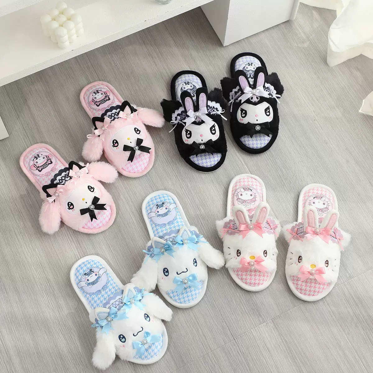 Мультяшный рыбий рот тапочки женские четыре сезона домашняя домашняя обувь нескользящая домашняя обувь на толстой подошве домашняя обувь девушка теплая туфля