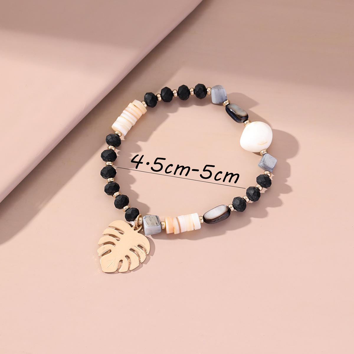 Simple Style Shell Artificial Crystal Knitting Womenu0027S Bracelets 1 Piece