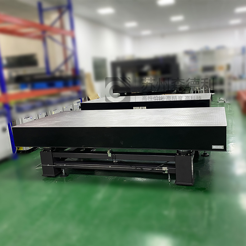 二手日本MEIRITSU VISOLATOR/MELLITZ气浮光学隔振台3Mx1.5M 厚度