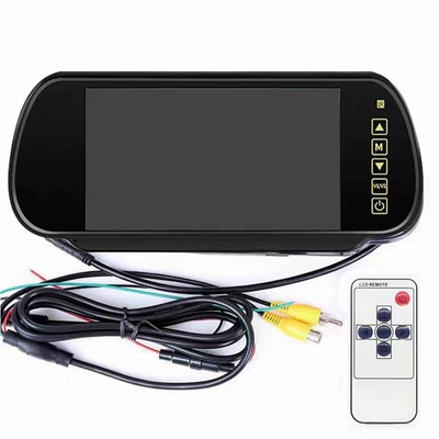 rearview mirror display with: Car display