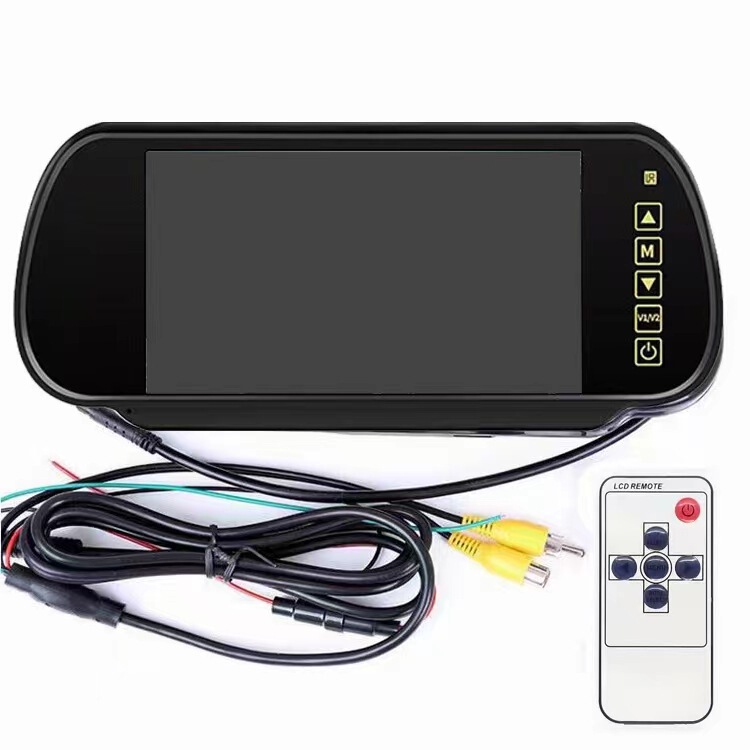 7inch Rearview Mirror Monitor with Mp5 Car Bluetooth Sd/Usb Interface Reversing Image Hd Fm Transmitter for Regular Customers